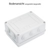 LeMotech ABS Plastic Dustproof Waterproof IP65 Junction Box Universal Electrical