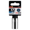 Performance Tool W32217 1/2 Drive 17mm 6Point Socket, 1 Pack