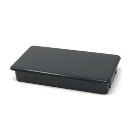 ライトキャップ 鉄角パイプ2.3mm x 100mm x 50mm用エンドキャップ 長方形 (100x50-2個入)