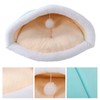 Cat Sleeping Bag Semi Closed Fluffy Soft Washable Cat Bed