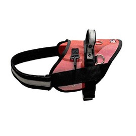 REDLINE K-9 Light Weight Orange Mesh Service and SAR Dog Harness (XLarge)