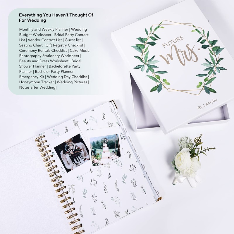 Wedding Planning Book,Wedding Planner Book and Organizer for The Bride,
