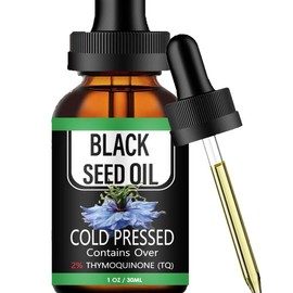 Black Seed Oil for Hair Growth, Skin & Nails – Natural Cold-Pressed Oil for Face, Body, Eyelashes & Daily Care
