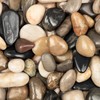 Ausluru 11lbs Mix Natural River Rocks, High-Polished Pebbles for Plants