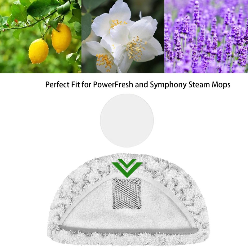 30 Pack Steam Mop Scent Discs Compatible with Bissell Powerfresh