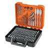 Truper JBPUN-100, Juego de brocas y puntas en estuche plástico