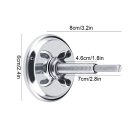 Thermometers ，50~800℉ Stainless Steel BBQ Thermometer Temperature Gauge for Barbecue Cooking