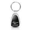 Ford Mustang GT Laser Etched Black Teardrop Keychain