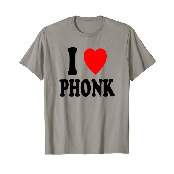 I Heart (Love) Phonk Hip-Hop Trap Music Memphis Southern T-Shirt
