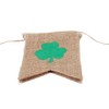 GOER St. Patrick's Day Irish Shamrock Garland Banner for St.