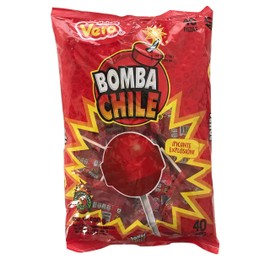 Vero - BOMBA CHILE PALETA (FRESA/CHILE, 600 GR)