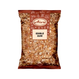 AIVA Edible Gum Whole (Arabica Gum) 7oz (200g) ~ All Natural, Salt-Free | Vegan | No Colors | Indian Origin