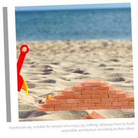 BESPORTBLE 100pcs Miniature Brick Simulation Bricks for Micro Landscape DIY Realistic Model for Garden Architecture and Crafts for Creative Projects