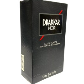 Guy Laroche DRAKKAR NOIR EAU DE TOILETTE 6.7oz SPRAY Sealed