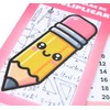 Llavero Didáctico de Tablas de Multiplicar, Material Educativo Lápiz