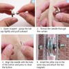 6 Pairs Curtain Magnets Closure, Magnetic Curtain Clips for Indoor