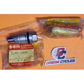 Suzuki NOS GENUINE Suzuki FORK Cap  SET 51180-29010 TC125 TS125 TC185 TS185 NEW OEM TS