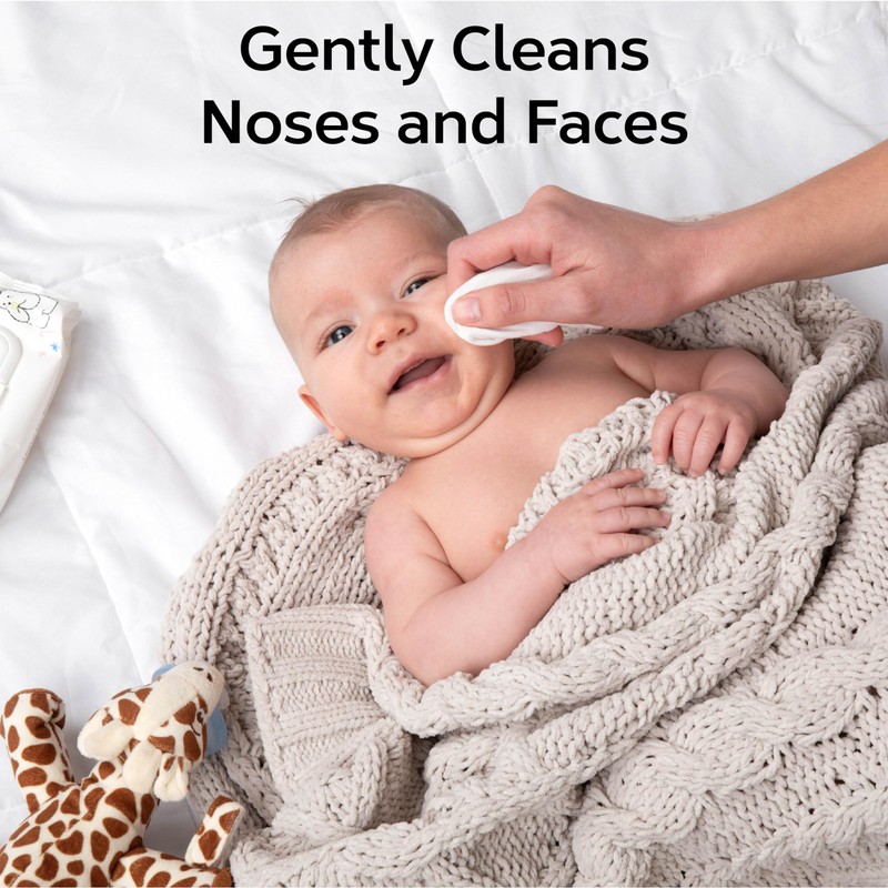 Nolla Nose and Face Wipes for Babies & Kids with