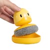 Soap Dispensing dish Pot Brush, Kitchen Wire Cleaning Brush Set,