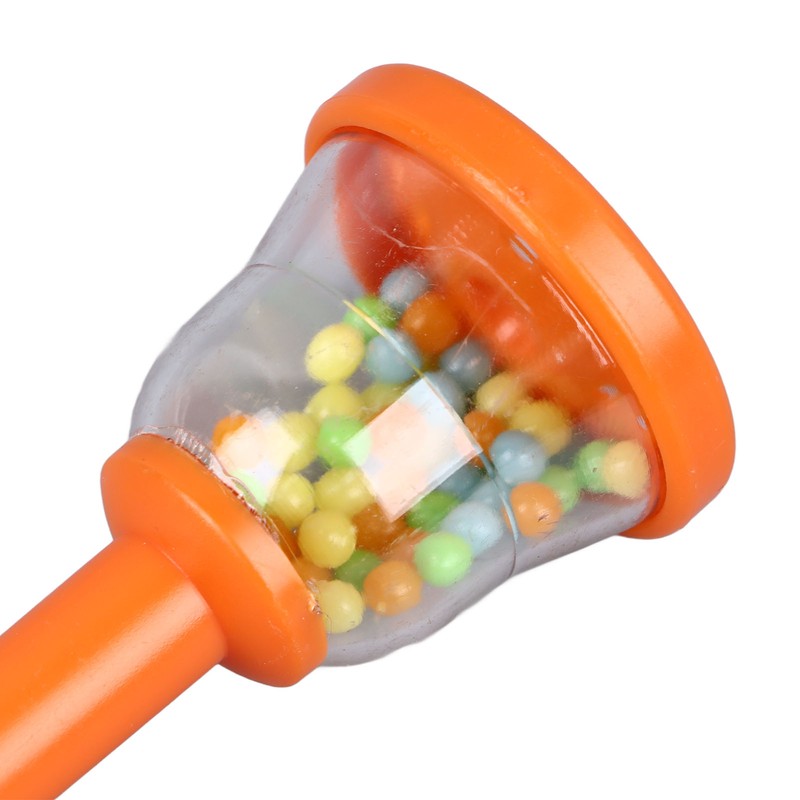 Kids Hand Bell Children Grip Training Plastic Hand Percussion Bell