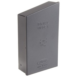 Huot 10550 Drill Bit Index for Jobber Length Sizes 1/16" to 1/2" in 1/64" Increments