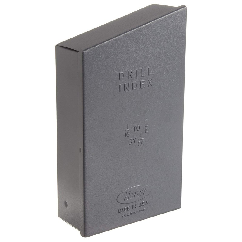 Huot 10550 Drill Bit Index for Jobber Length Sizes 1/16"