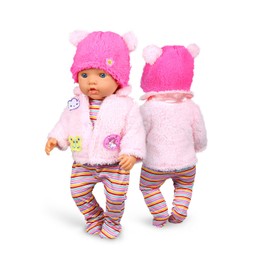 Isa's Friends® - Doll Clothes - Clothes Compatible with Baby Born - 43 cm