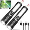 LED Rechargeable Magnetic Flashlights 20000 High Lumens - Super Bright
