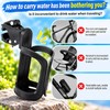 Adjustable Stroller Cup Holder for Drinks – 360° Rotating Bottle