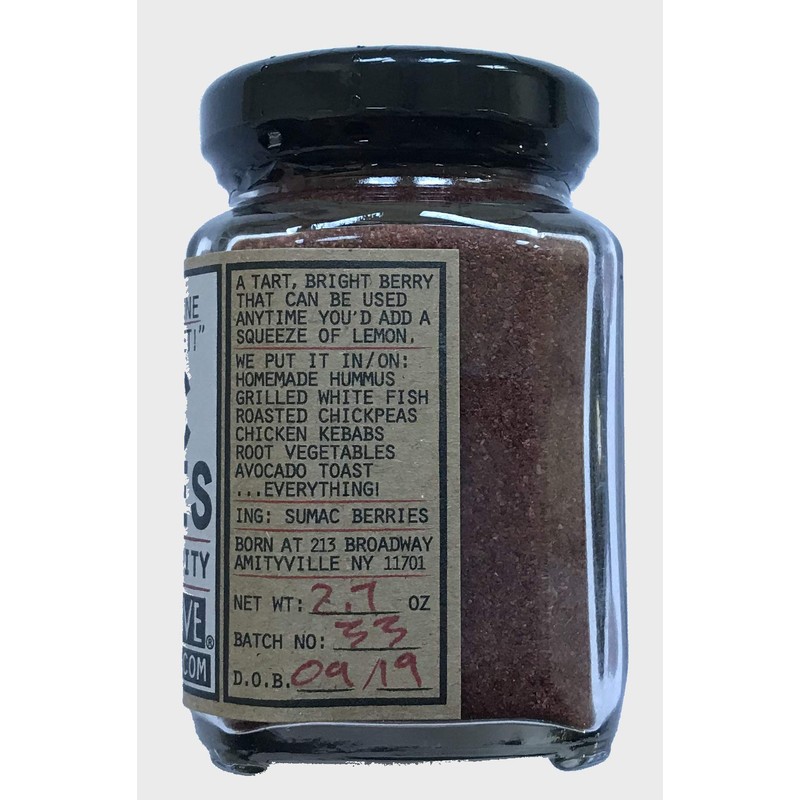 Ground Sumac Berries by Crimson and Clove (2.7 oz.)