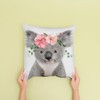 The Beach Stop Decorative Floral Koala Bear Colourful Scatter Cushion