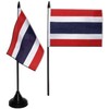 Thailand Table Flag 4 x 6 inch