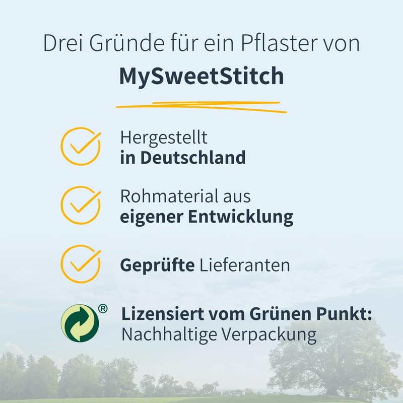 MySweetStitch - Guardian Enlite 3/4 Overpatch 10 x Oval Fixation