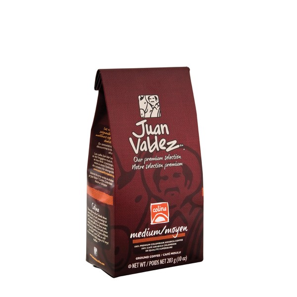 Juan Valdez Premium Colombian Coffee, Colina, 10-Ounce