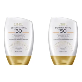 Set De 2 Protector Solar 80 Ml Defense Total De L'bel Fps50