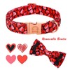 MR. CHUBBYFACE Valentine Dog Collar Pink Love Dog Collar with