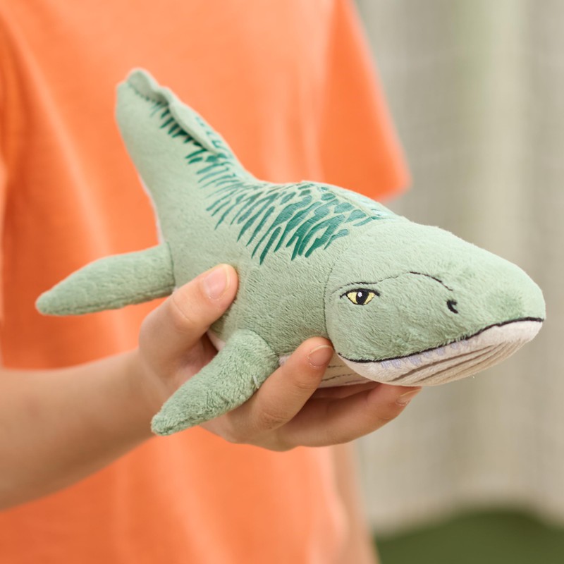 JURASSIC WORLD Small Plush - Mosasaur, Kids Toys for Ages