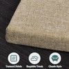 baibu Set of 2 Memory Foam Rectangle Bench Stool Cushion,