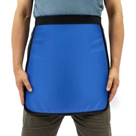 BIXIBIN X-Ray Protection Waterproof Apron with 0.5mmpb Lead Equivalent, Anti-Radiation Protective Half Lead Apron for Hospitals, Labs, Dental Clinics, Pet Hospitals, and Oil Fields