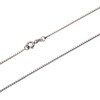 MYSTIC JEWELS 925 Sterling Silver Rhodium Plated Fine Venetian Chain