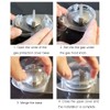 5 Pcs Gas Knob Protection Cover, Universal Size Appliance Knob