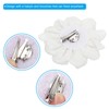 PATIKIL Rose Flower Hair Clips, Fabric Brooch Pins for Women