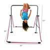 JungleKids Expandable Gymnastics Bars Junior Training Kip Bar Adjustable Height