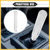 REPAIROCK Gear Shift Knob Stick, 30cm Faux Crystal Transparent Bubble