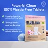 BLUELAND Laundry Detergent Tablets, 60 Count, Spring Bloom Scent, Plastic-Free