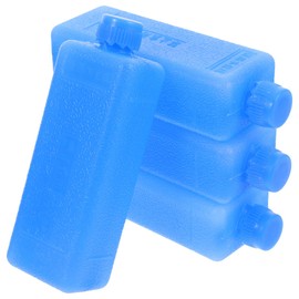 YARNOW 4pcs Ice Packs for Air Conditioner - Reusable Freezer Blocks, Easy to Use, Blue, 1.6 x 1.2 x 4.5 Inch