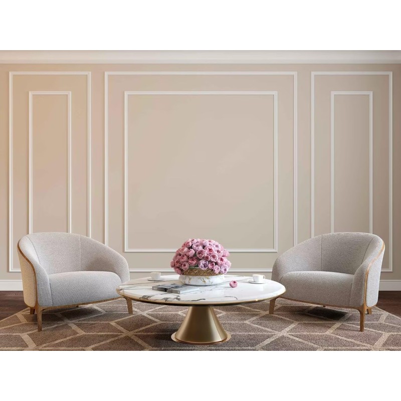 Hungbak Peel and Stick Chair Rail Panel Molding Finish Trim