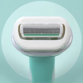 Wilkinson Sword Wilkinson Sword - Intuition Sensitive Care Rasierer für Frauen, Rasiergriff + 6 Rasierklingen, Kein Rasiergel erforderlich