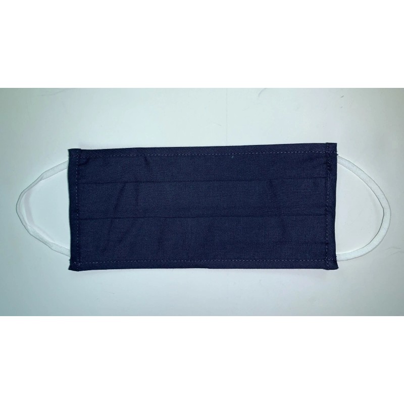 3 PCS Handmade Adult Cloth Pleated Face Masks, Reusable Washable