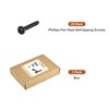 DTGN #12x1-1/2 Black Screws - 25Pack - 304 Stainless Steel